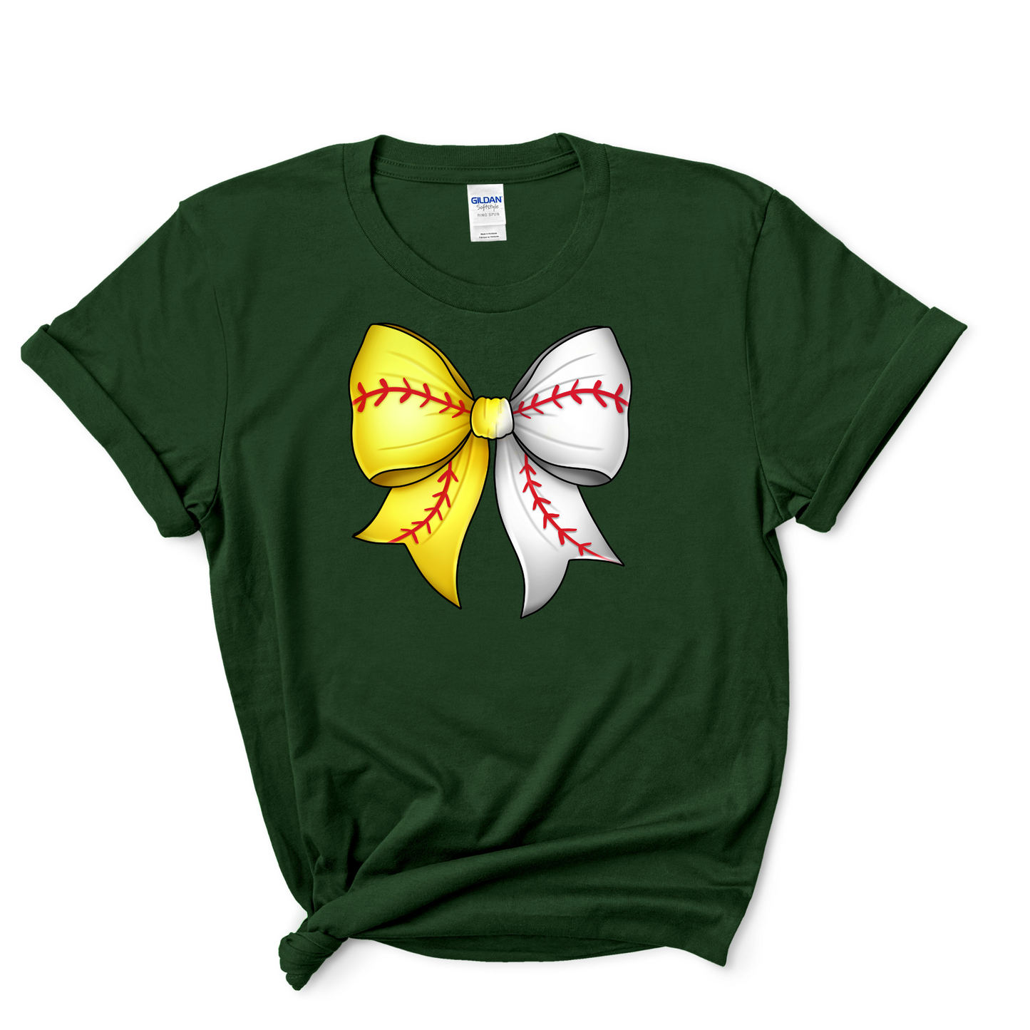 Baseball Softball Bow Shirt