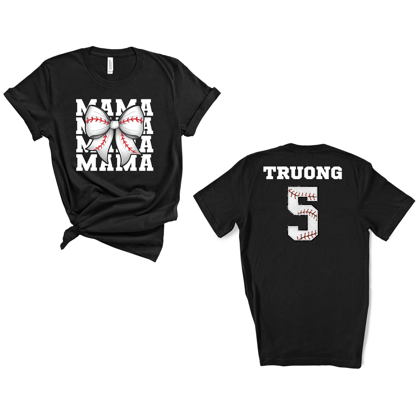 Custom Baseball Mama Shirt