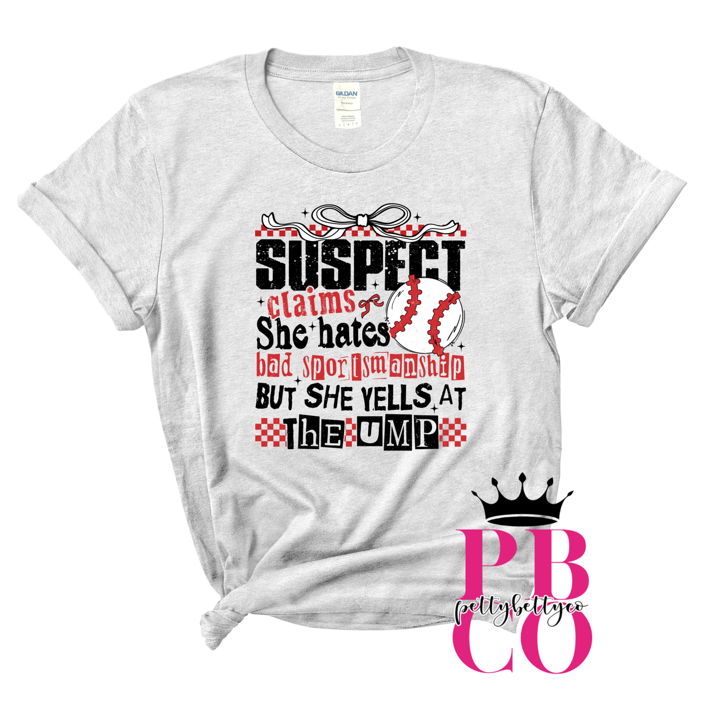 Baseball Suspect Shirt