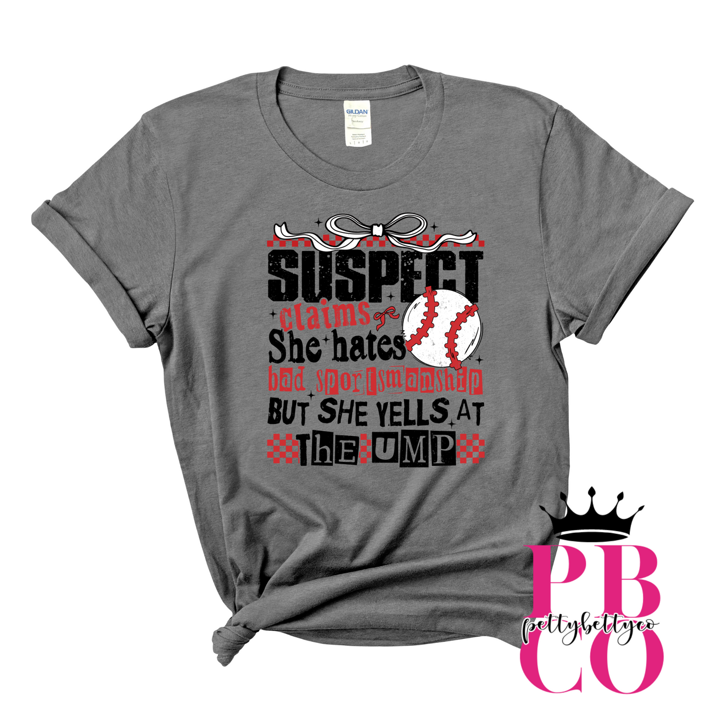 Baseball Suspect Shirt