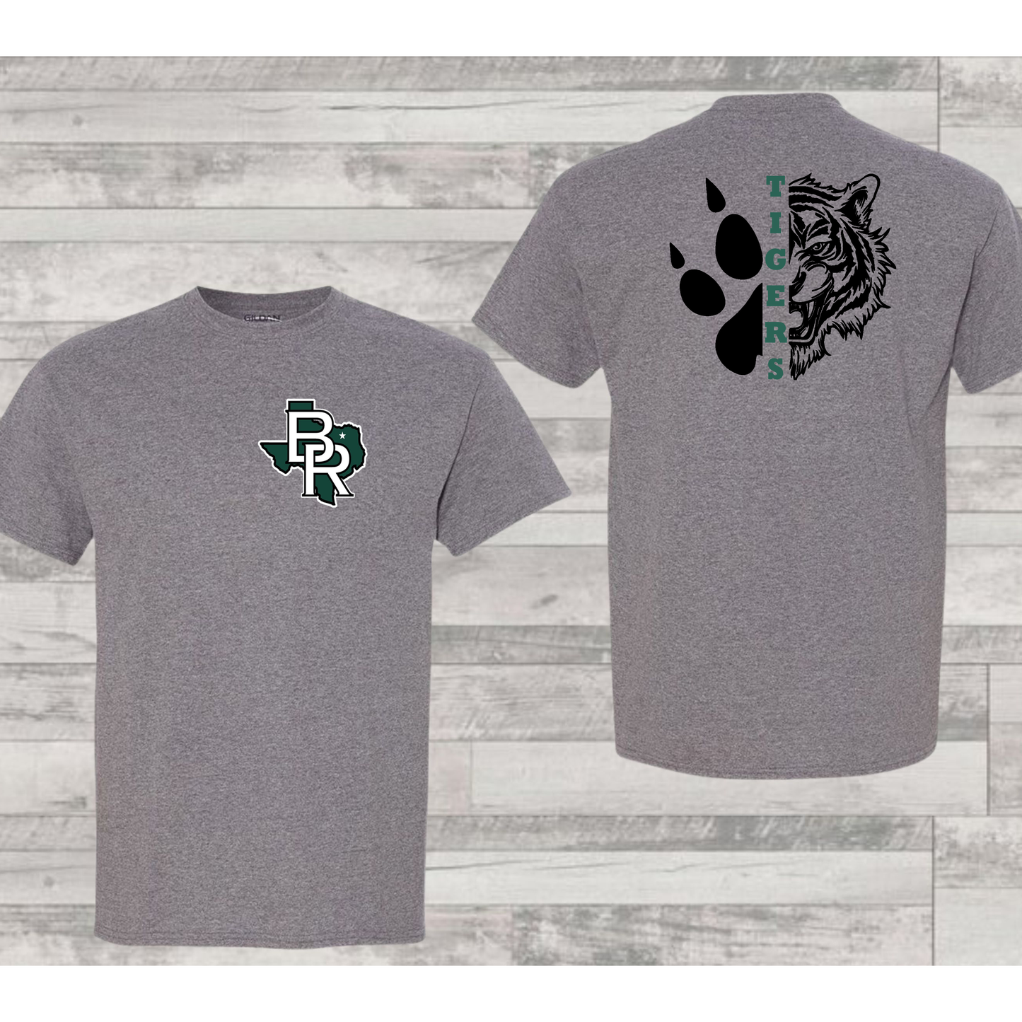 Blue Ridge Split Paw Tiger Shirt