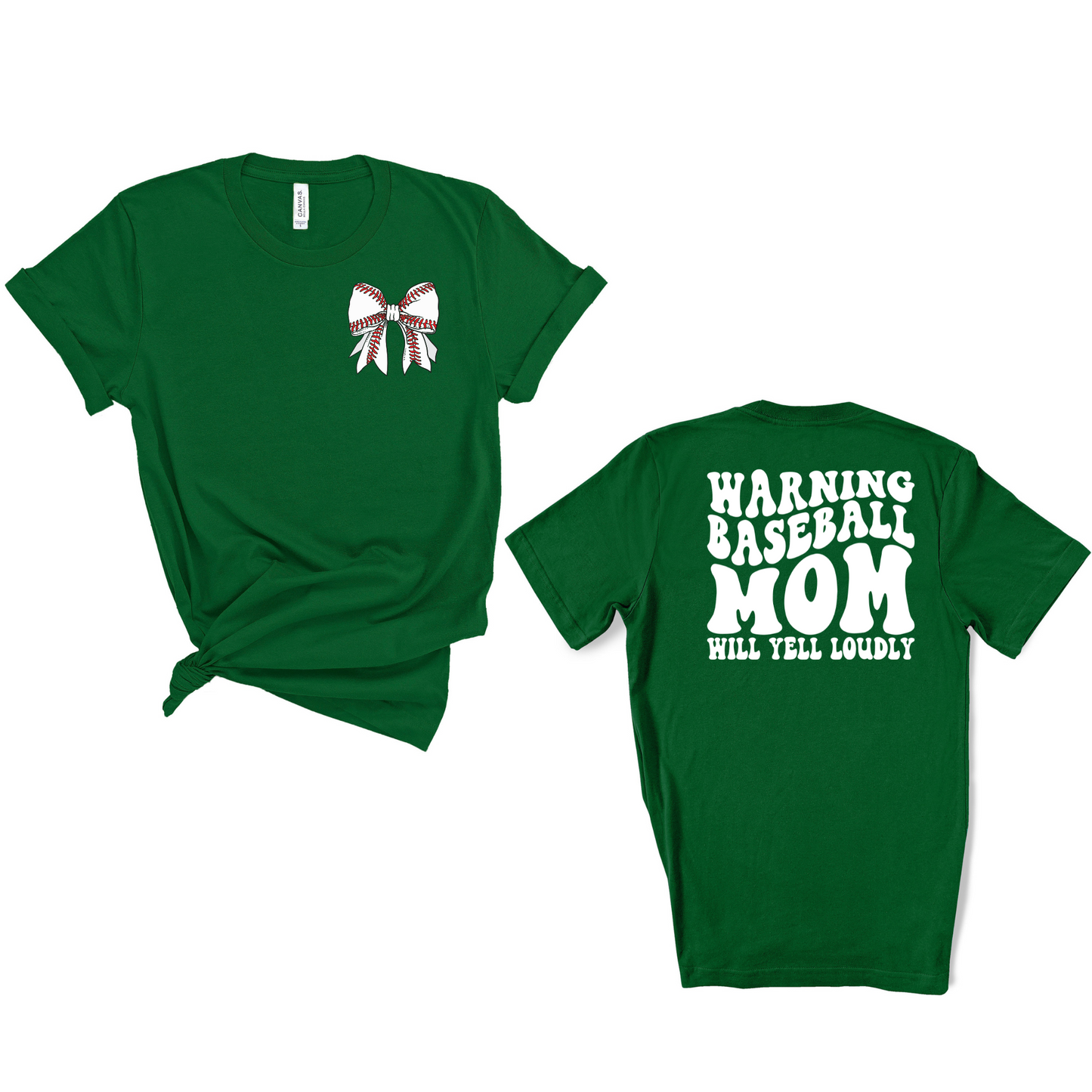 Warning Baseball Shirt
