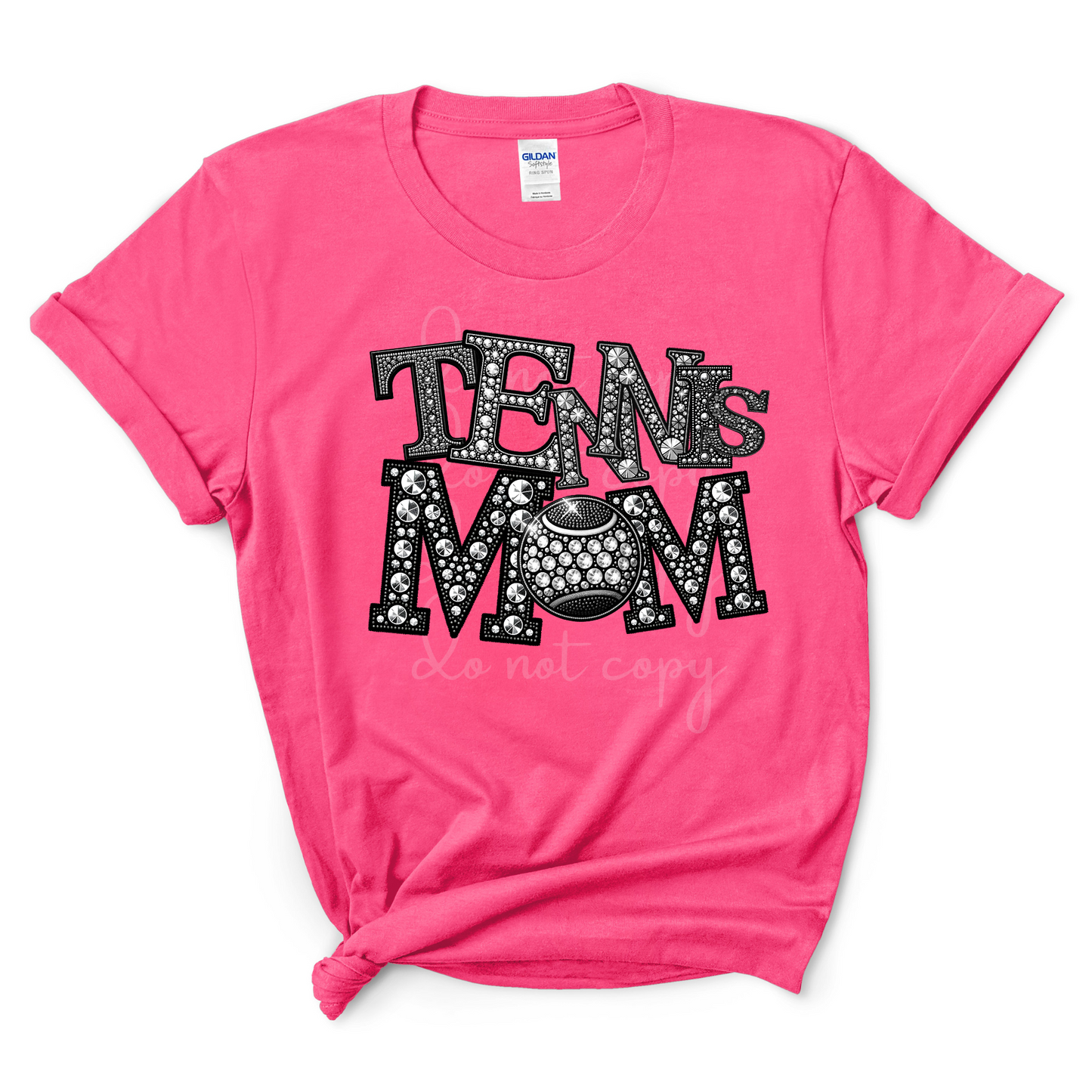 Bling Tennis Mom Shirt