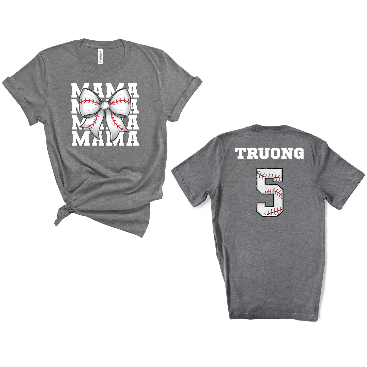 Custom Baseball Mama Shirt