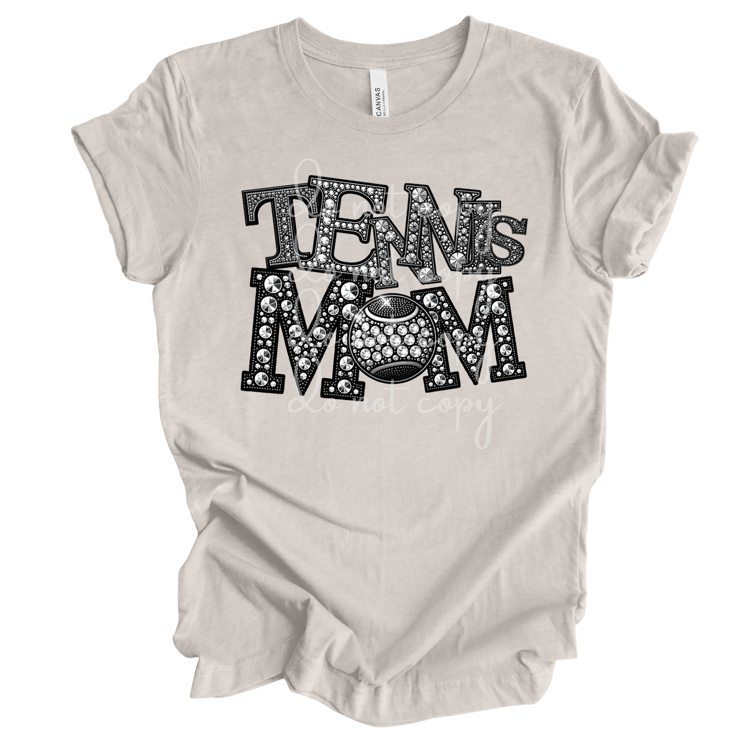 Bling Tennis Mom Shirt