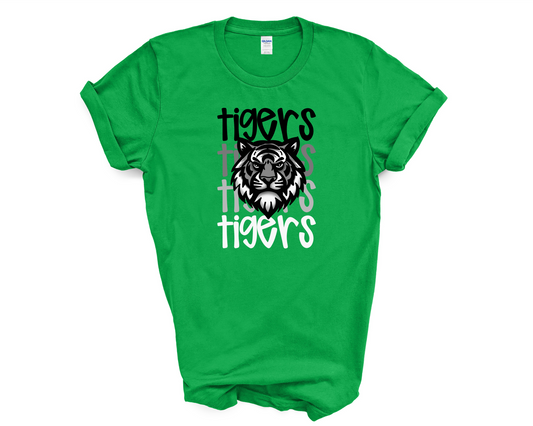 Tigers Monochrome Design