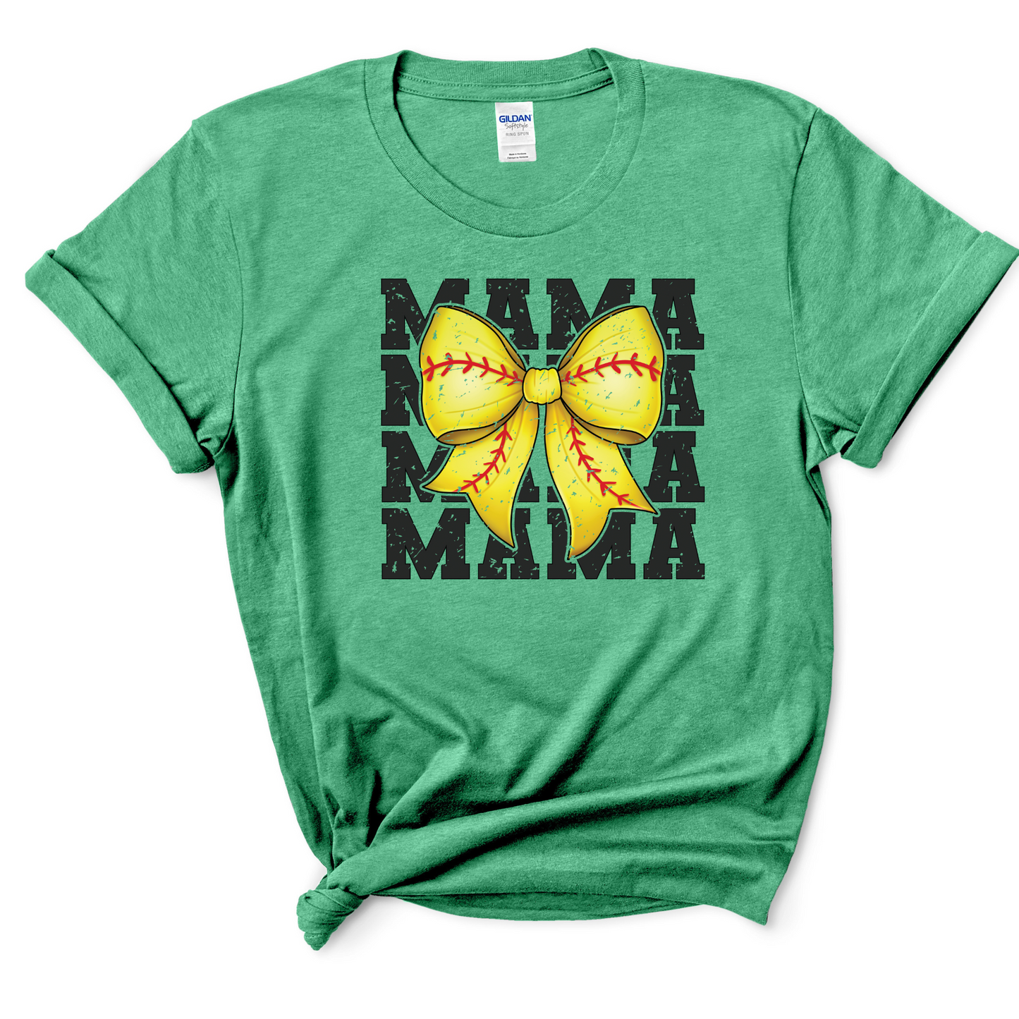 Softball Coquette Bow Mama Shirt