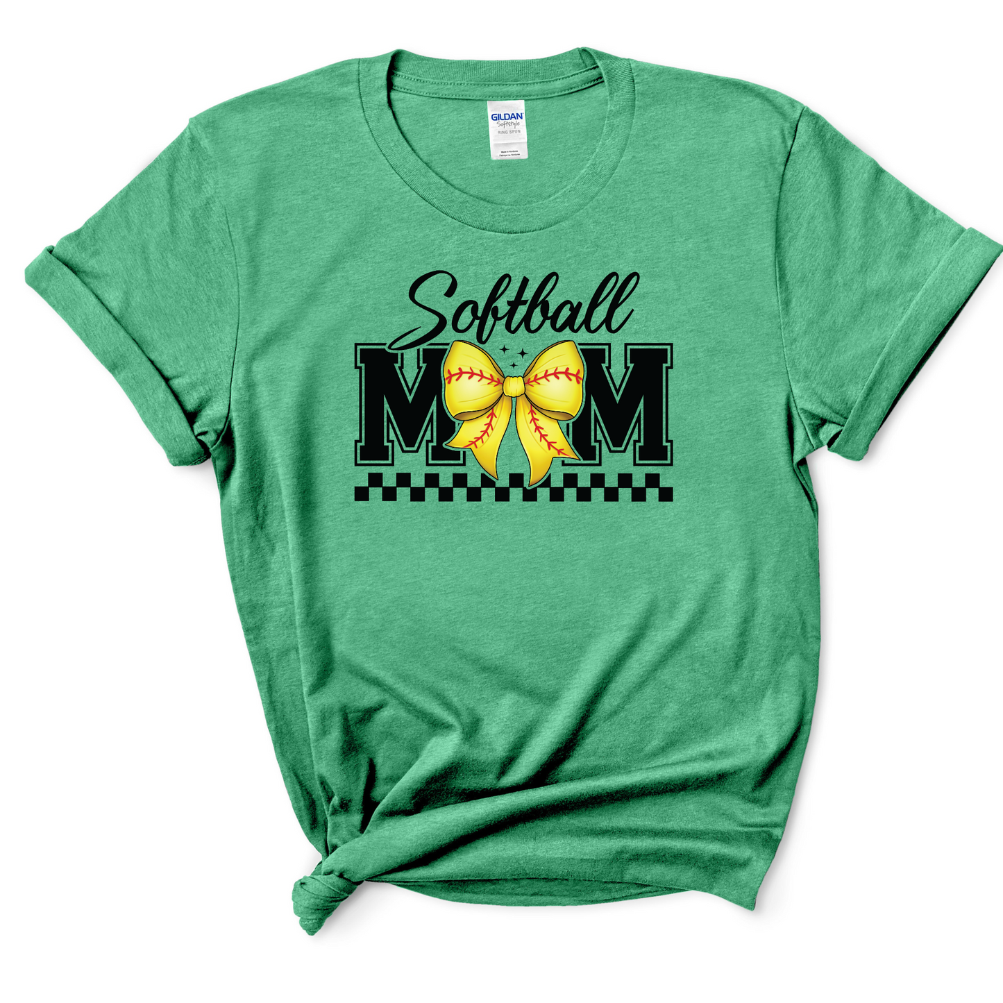 Softball Mom Bow Shirt