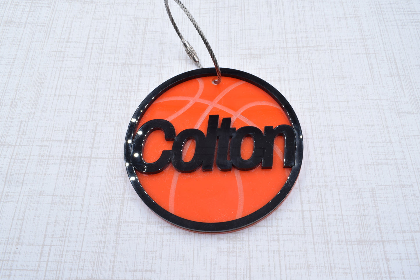 Basketball Bag Tag