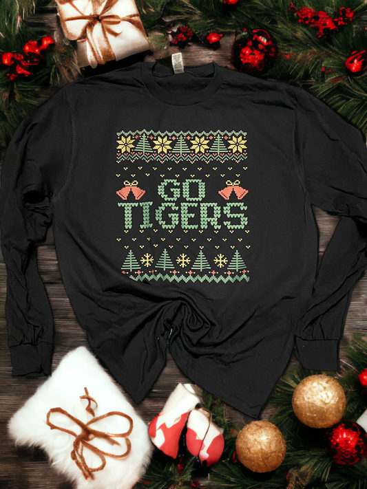 Tiger 2025 christmas sweater