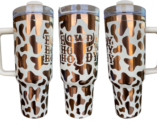 Howdy Engraved Tumbler