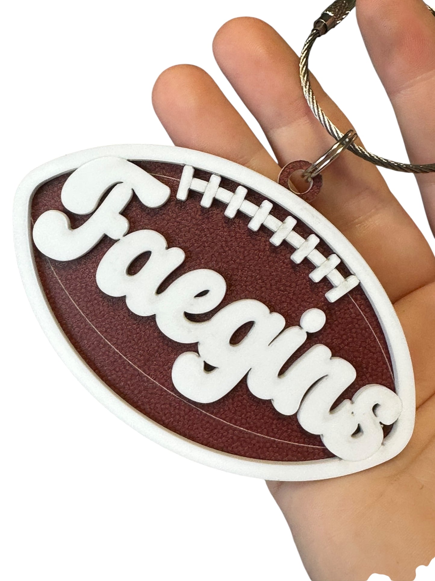 Football Bag Tag