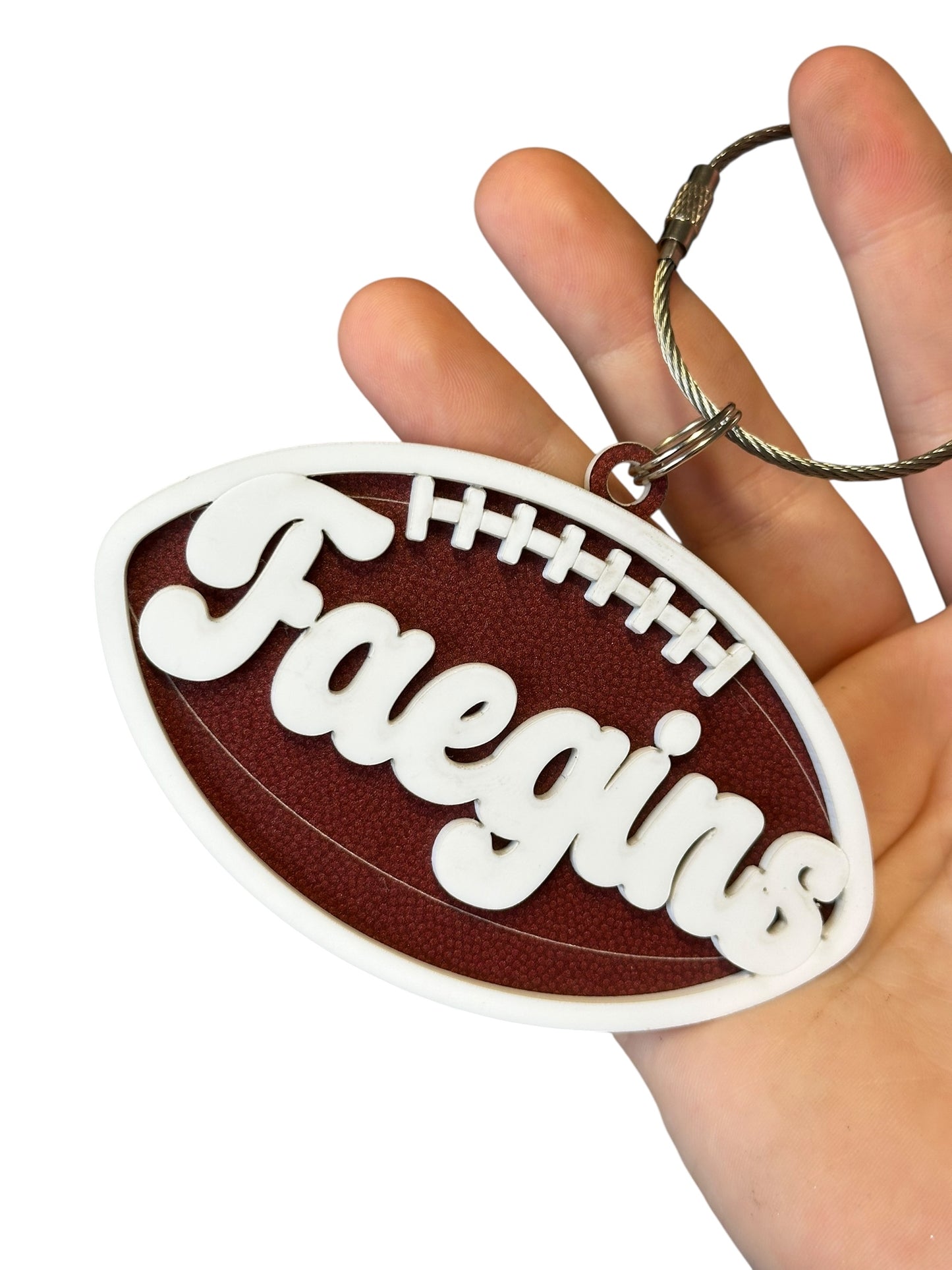 Football Bag Tag
