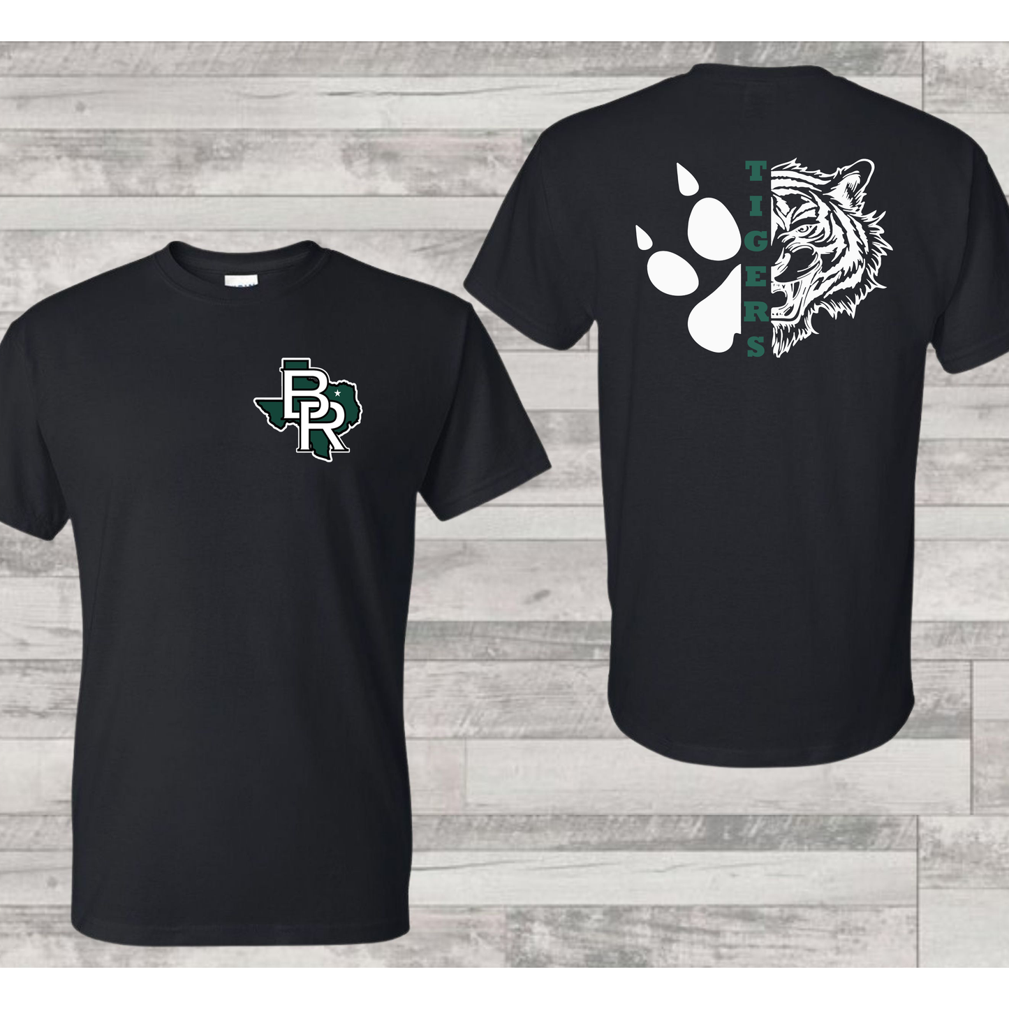 Blue Ridge Split Paw Tiger Shirt