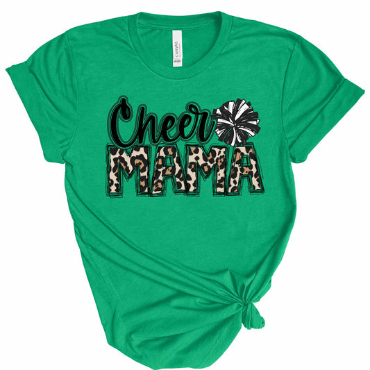 Leopard Cheer Mama Shirt