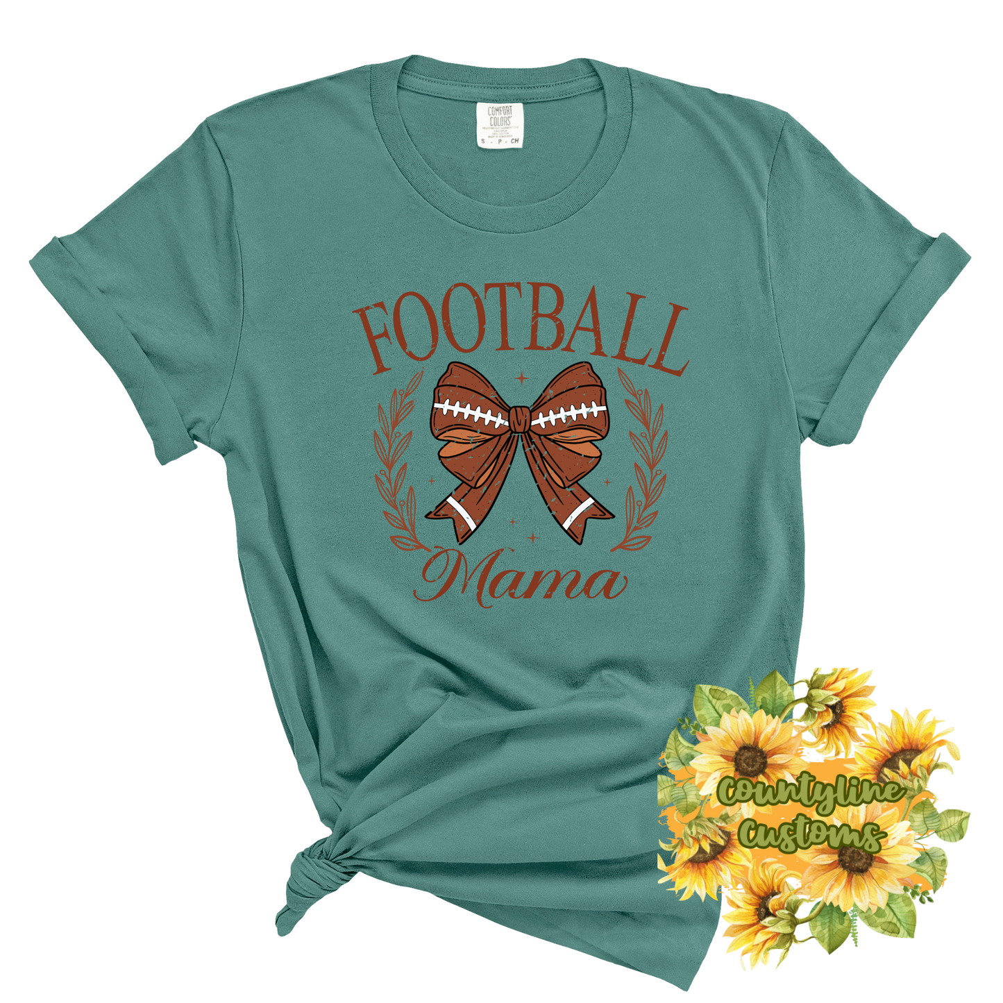 Football Mama Coquette Shirt