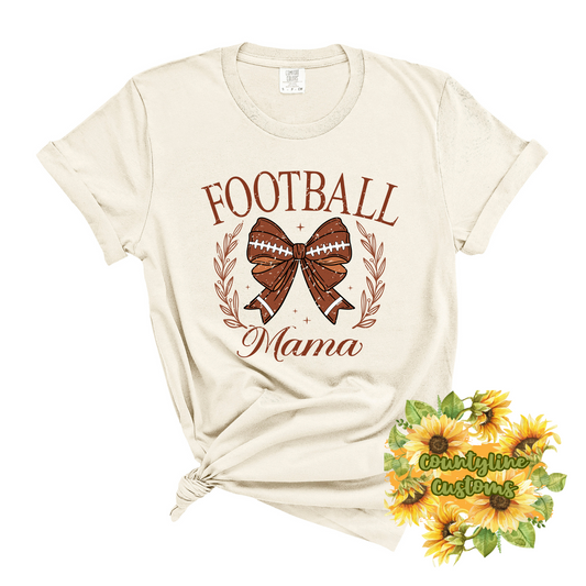 Football Mama Coquette Shirt