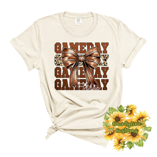 Coquette GameDay Football Shirt