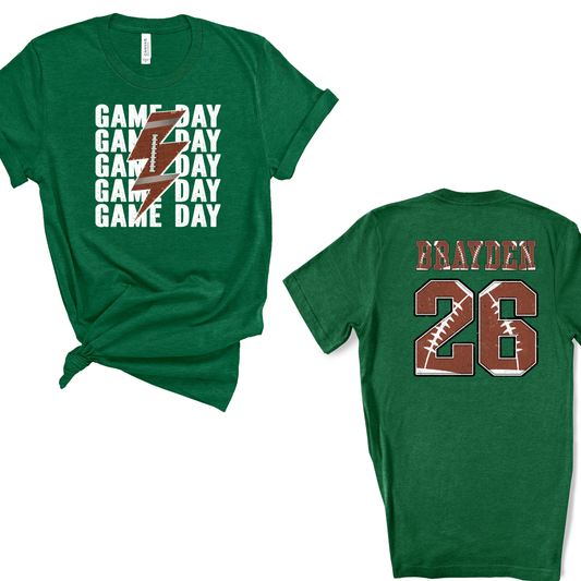 Game Day Custom Football Shirt