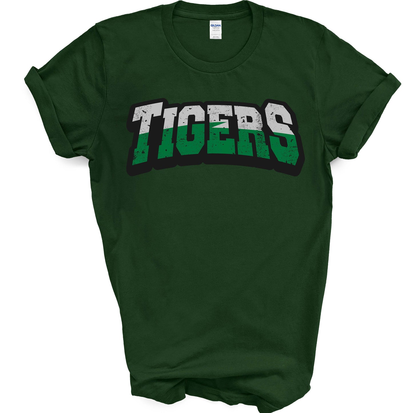 Tigers Splice Design T-Shirt