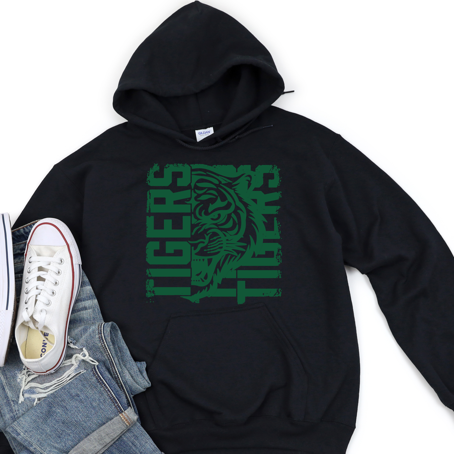 Stacked Tigers Hoodie