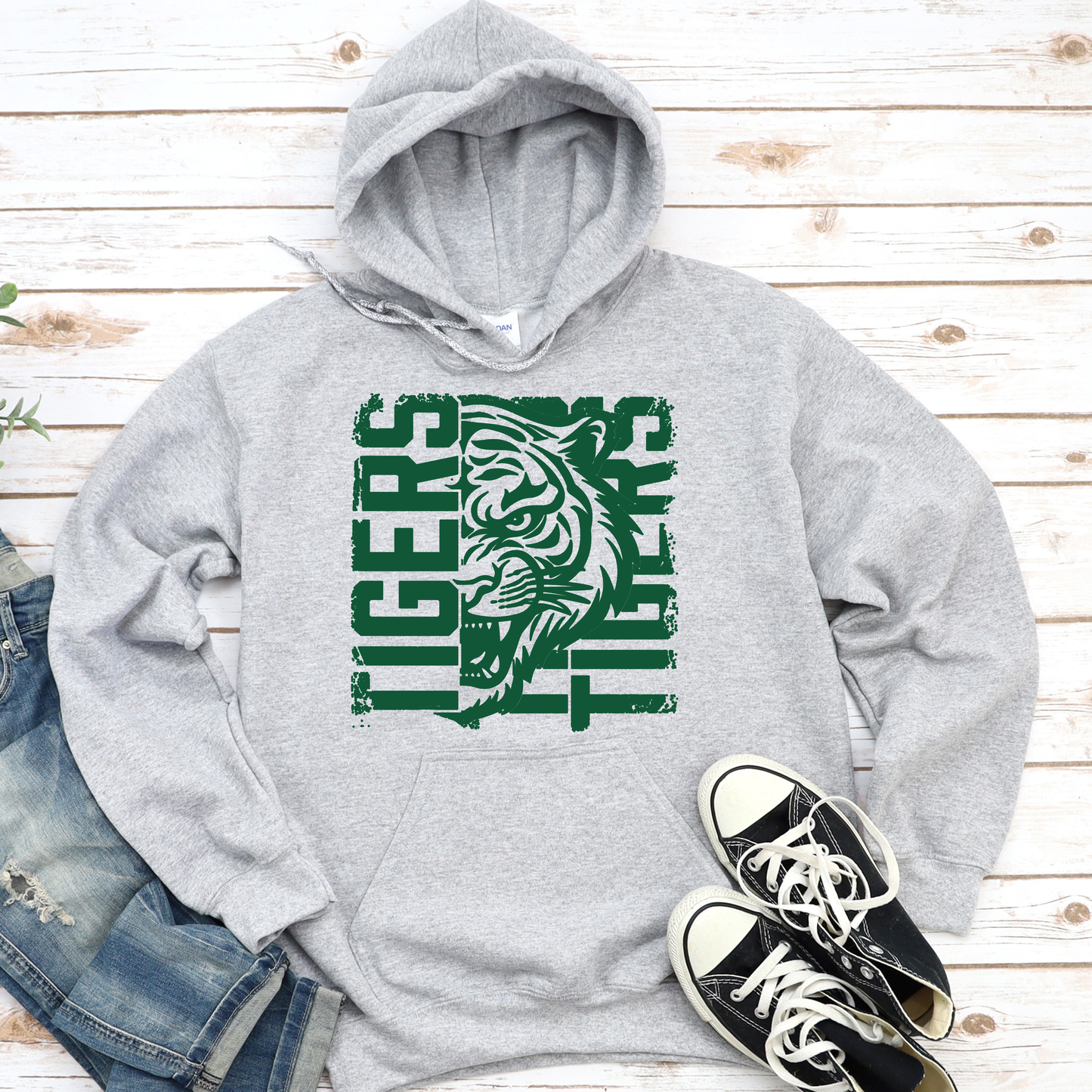 Stacked Tigers Hoodie