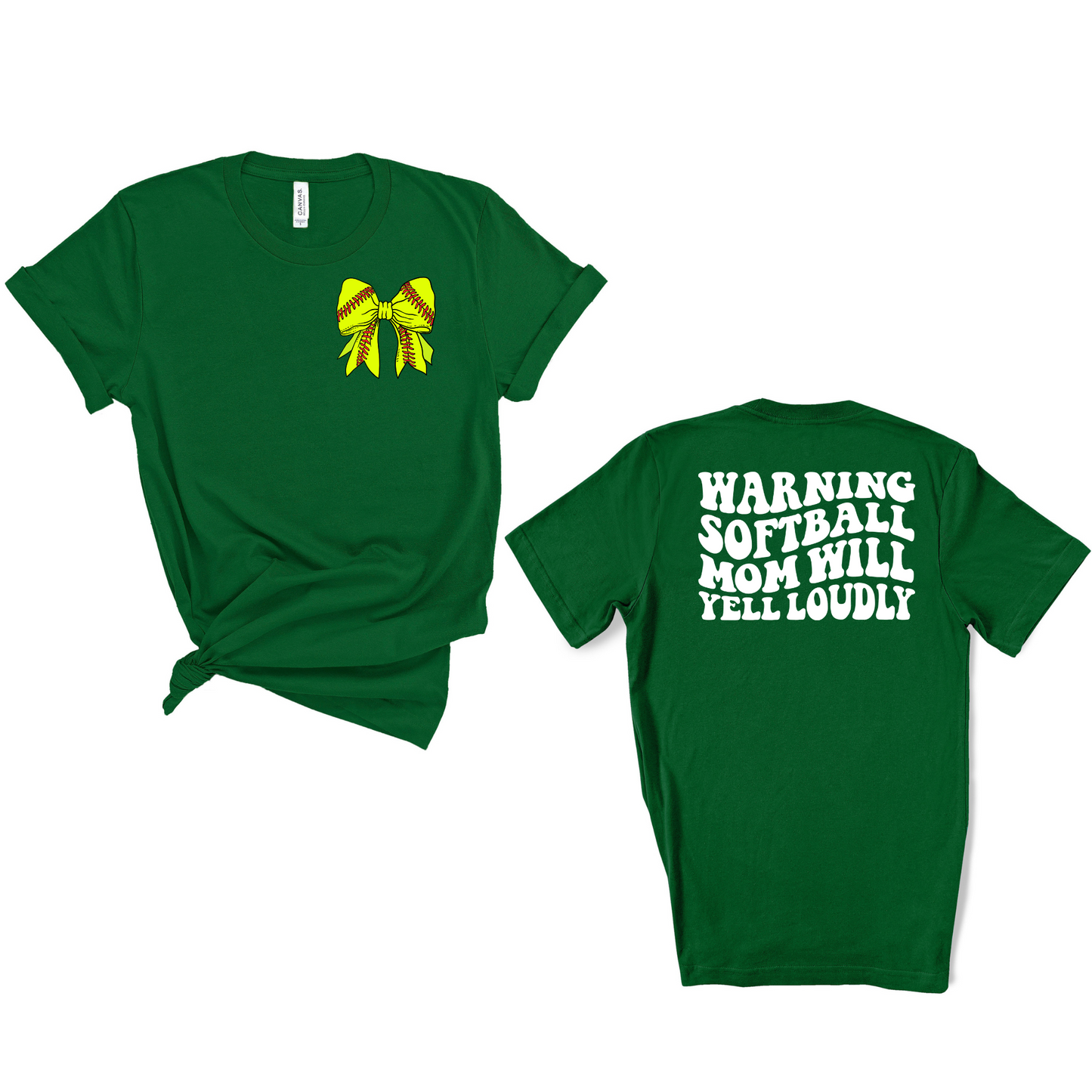 Warning Softball Shirt