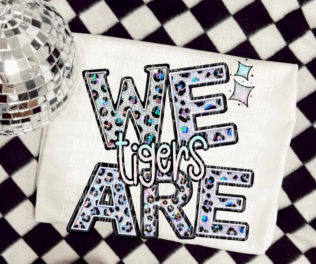 We Are Tigers Glitter Leopard Tshirt