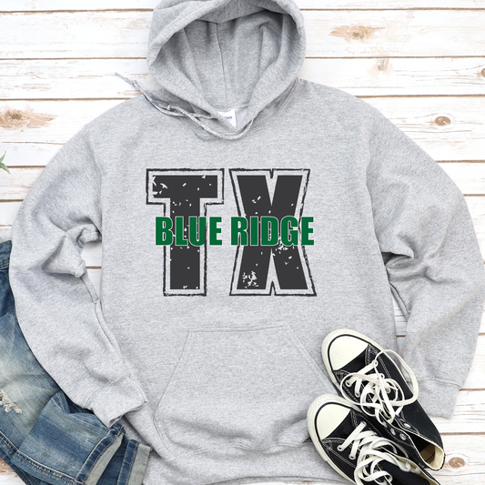 Blue Ridge TX Hooded Sweatshirt