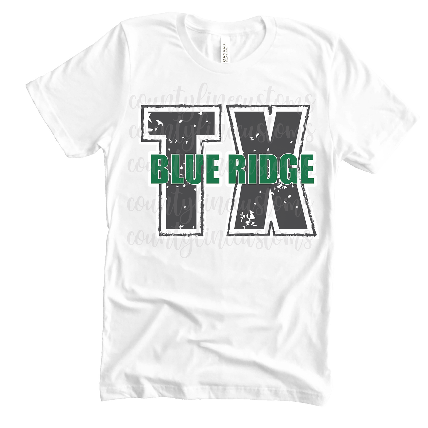 Blue Ridge TX Design Men's Fit T-Shirt