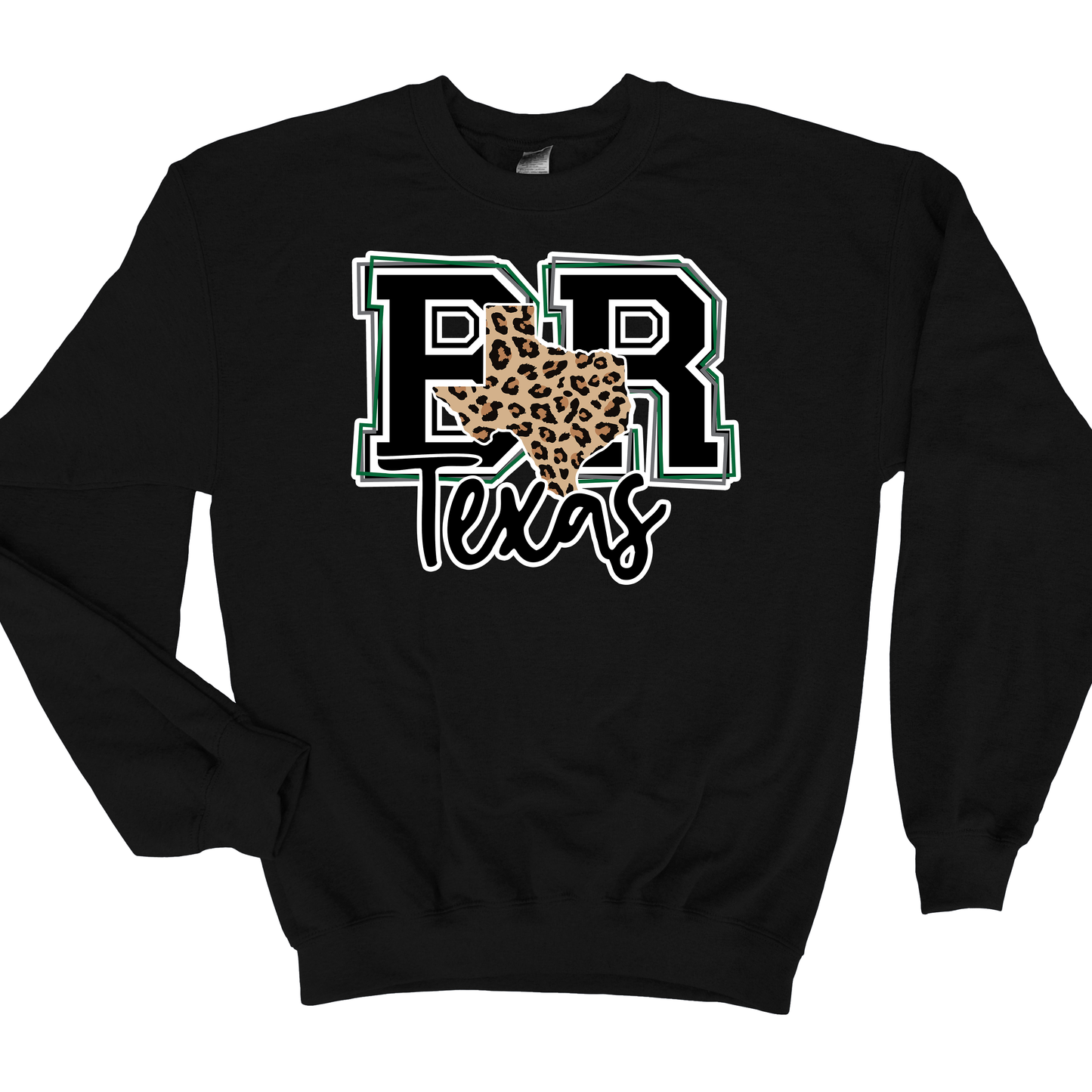 BR Leopard Print Texas Design