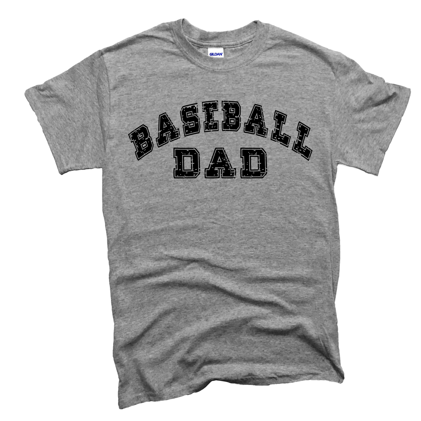 Grunge Baseball Dad T-Shirt