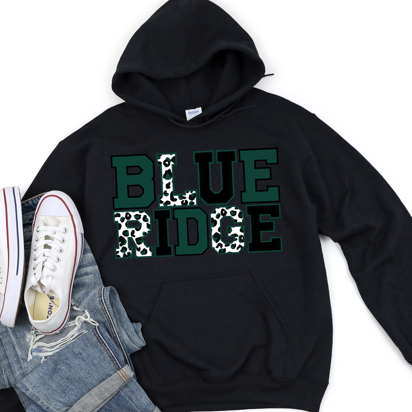 Blue Ridge Town Hooded Sweatshirt