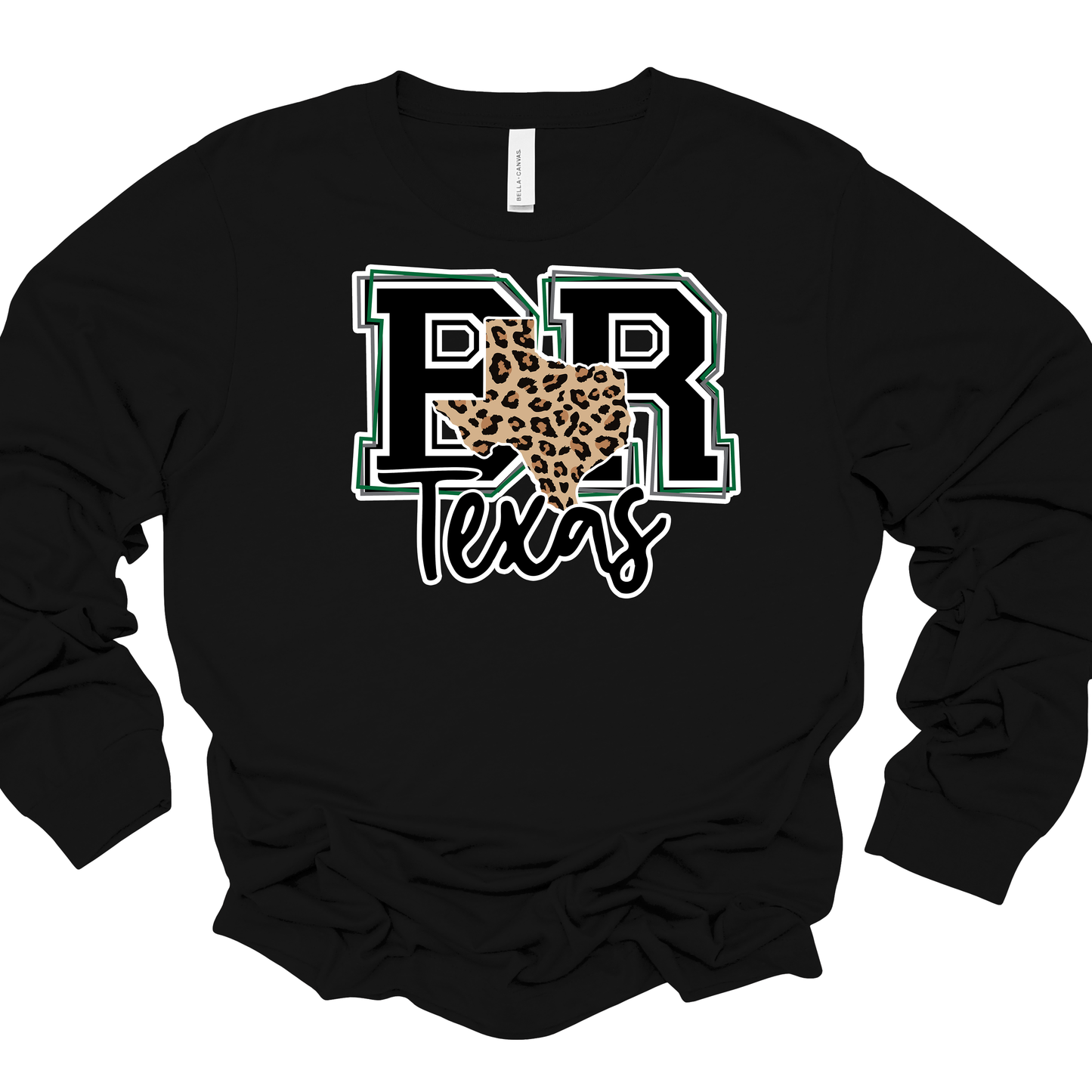 BR Leopard Print Texas Design