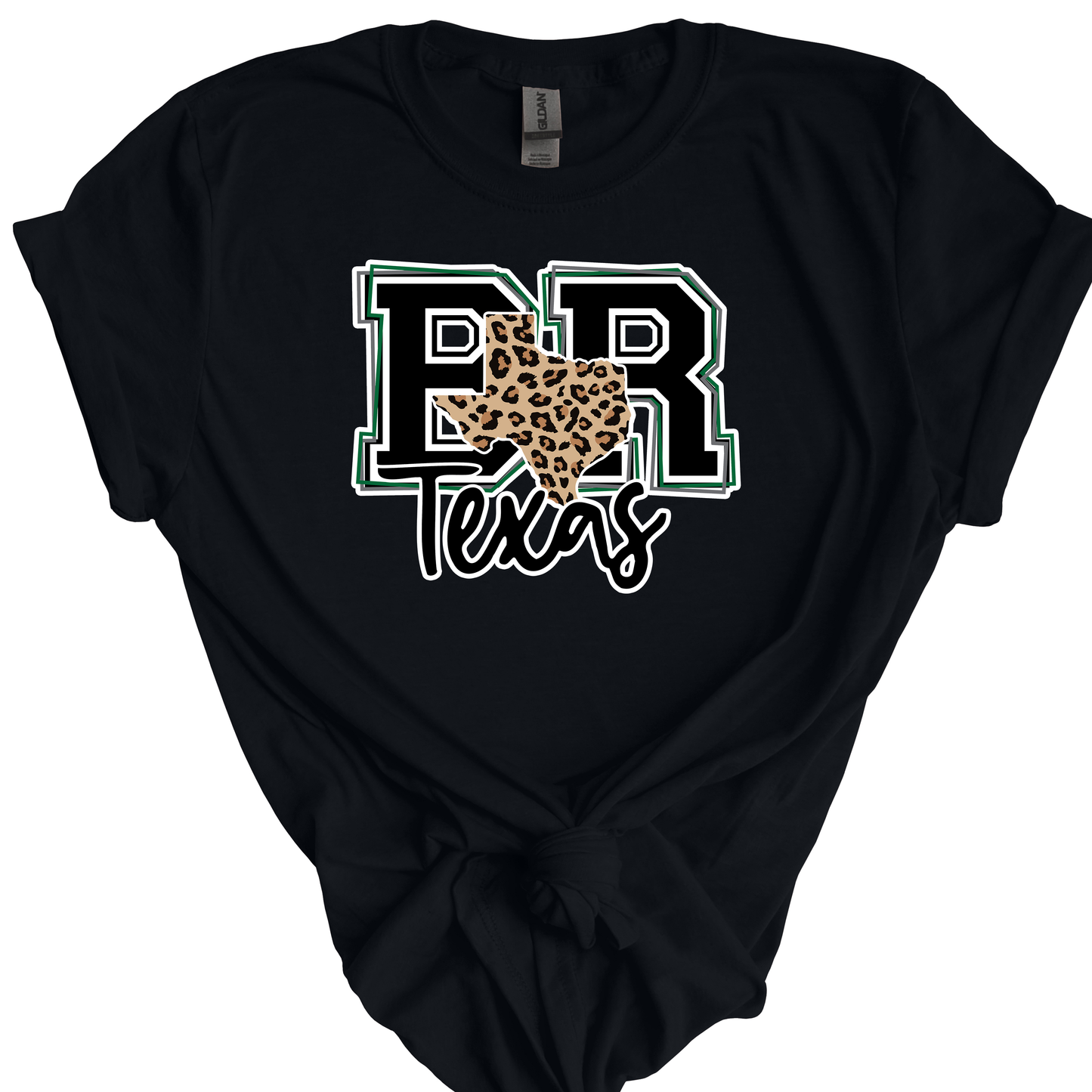 BR Leopard Print Texas Design