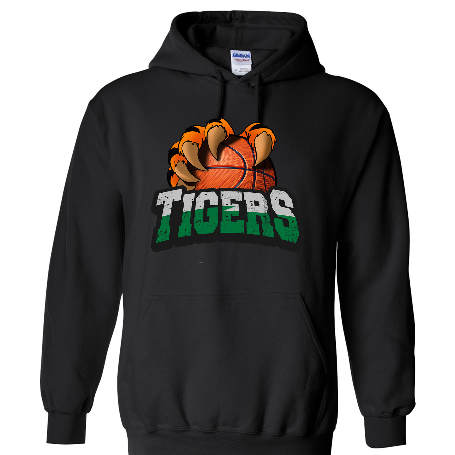 Tigers Basketball Claw Pullover Hoody