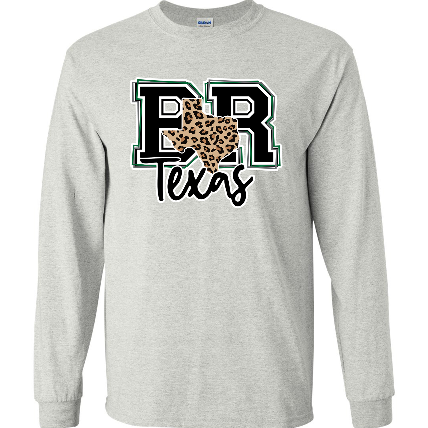 BR Leopard Print Texas Design