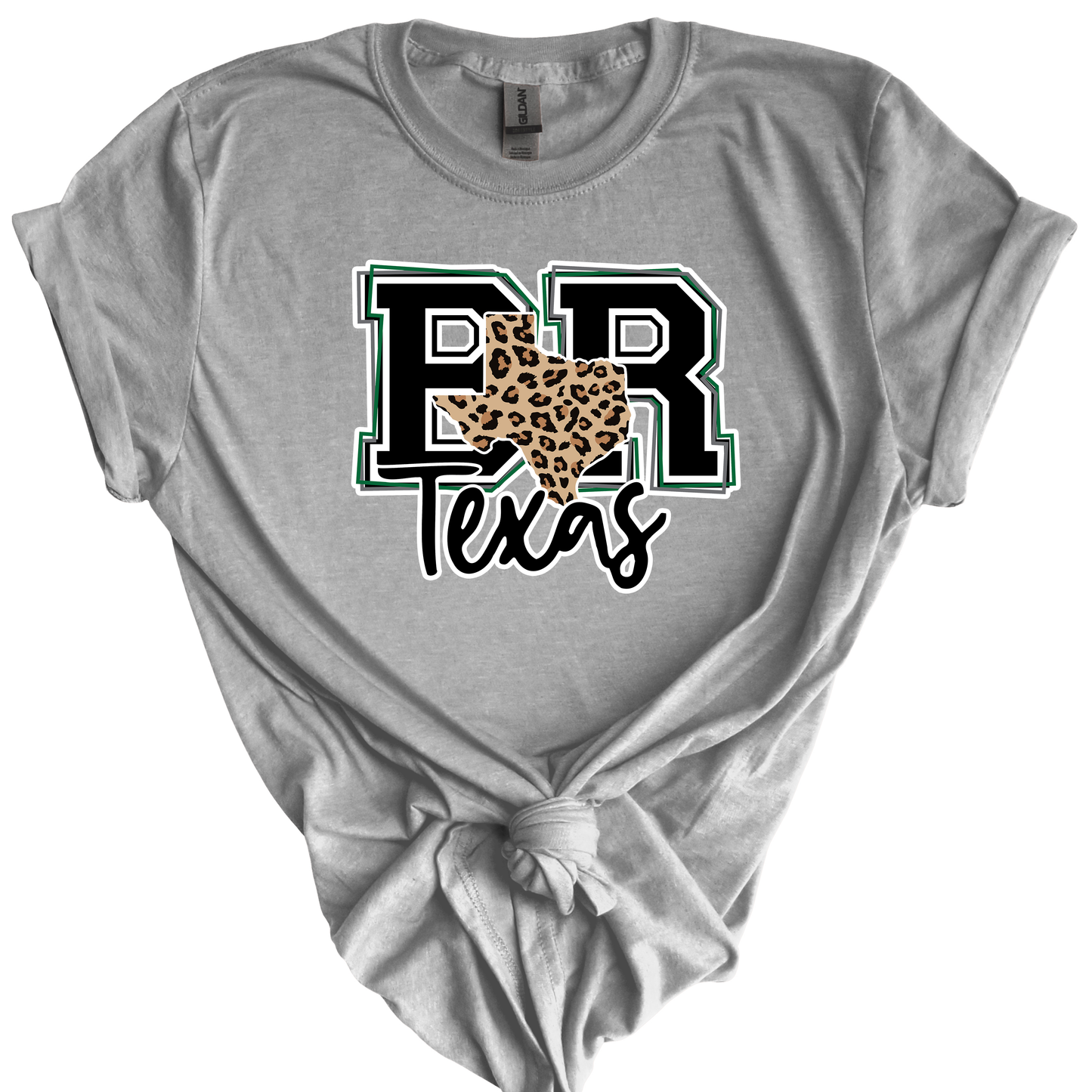 BR Leopard Print Texas Design