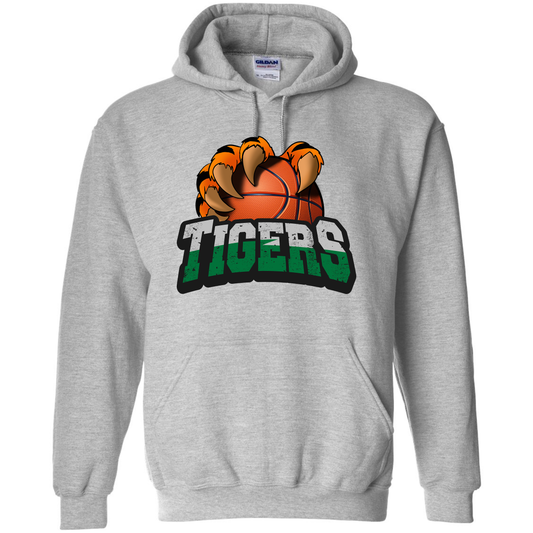 Tigers Basketball Claw Pullover Hoody