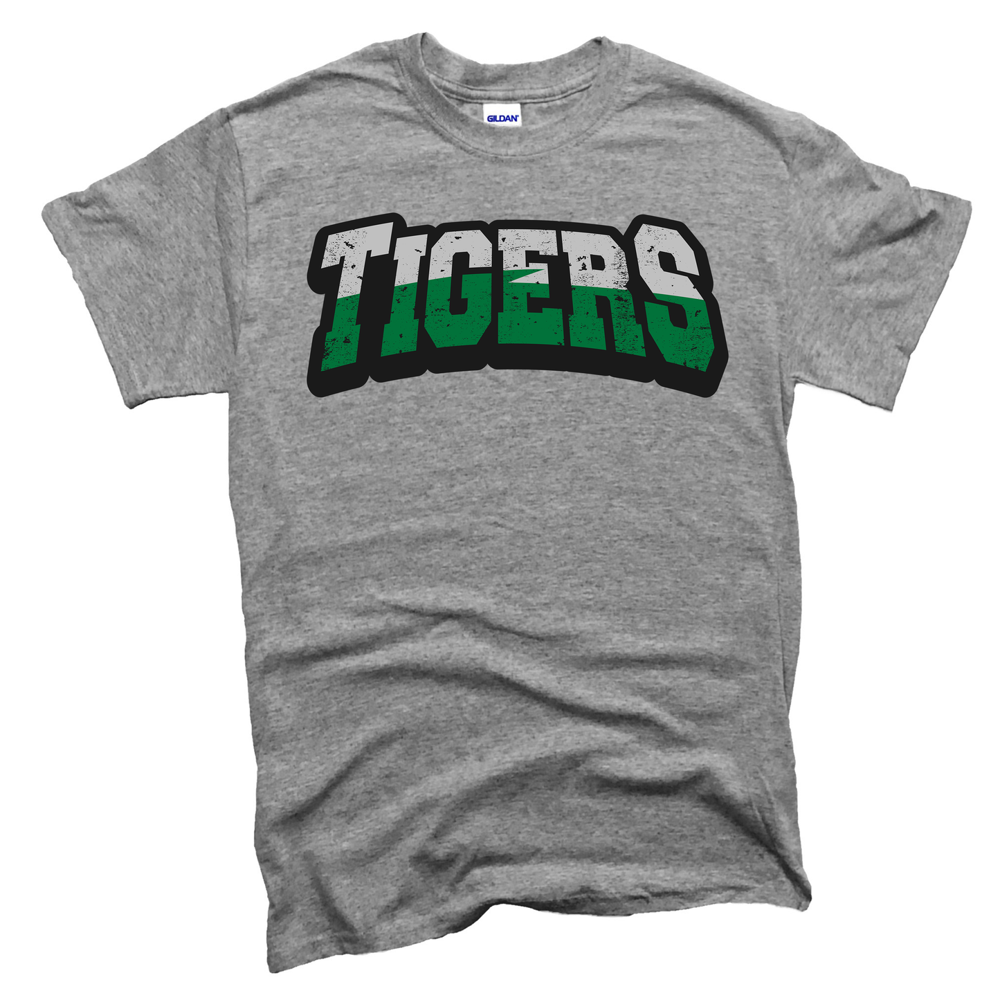 Tigers Splice Design T-Shirt