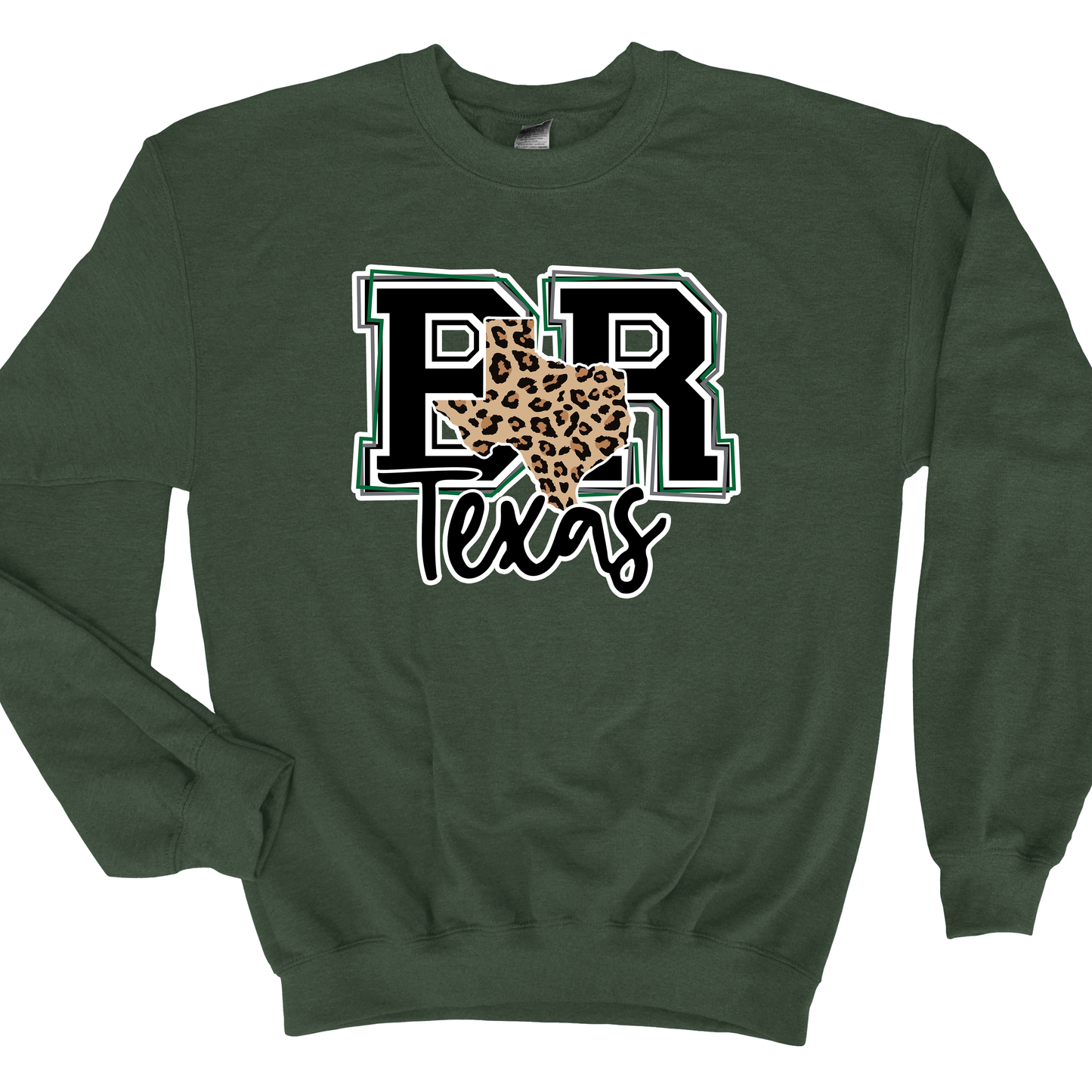 BR Leopard Print Texas Design