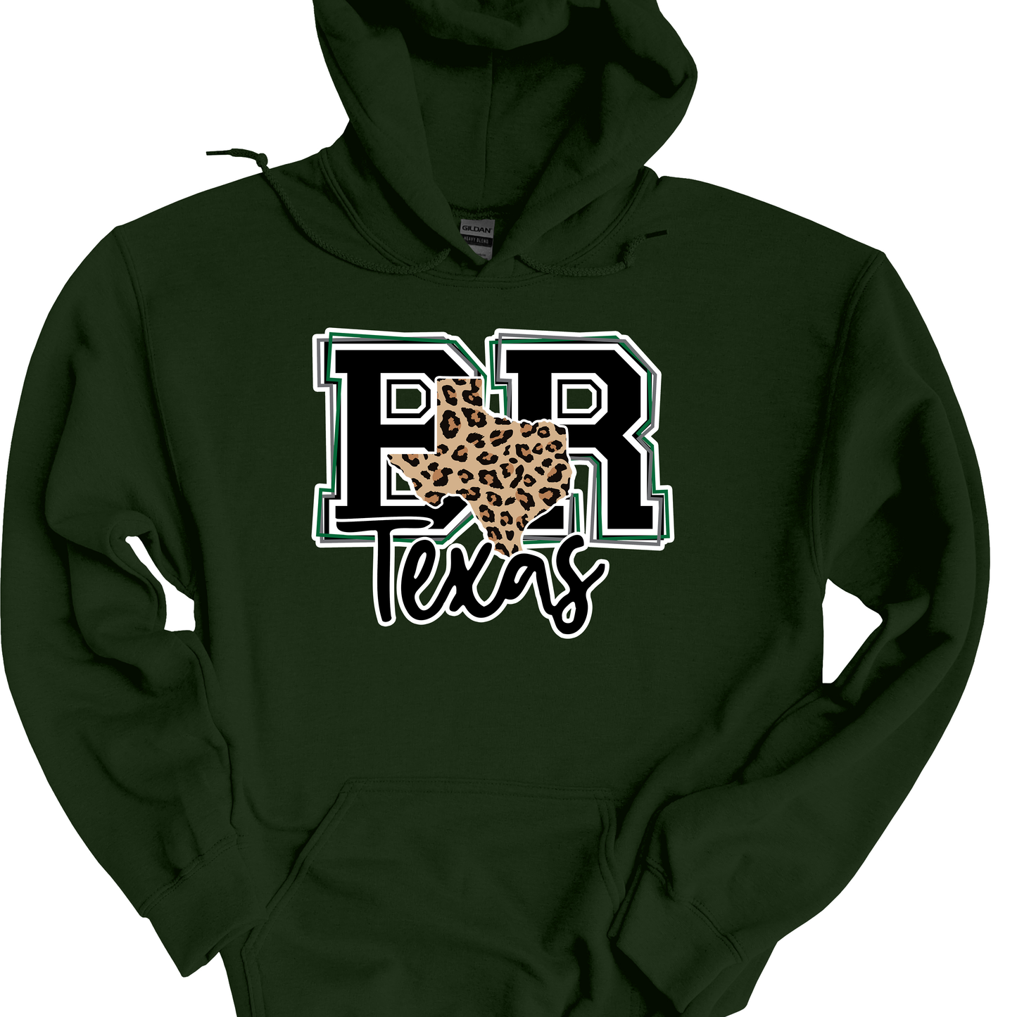 BR Leopard Print Texas Design