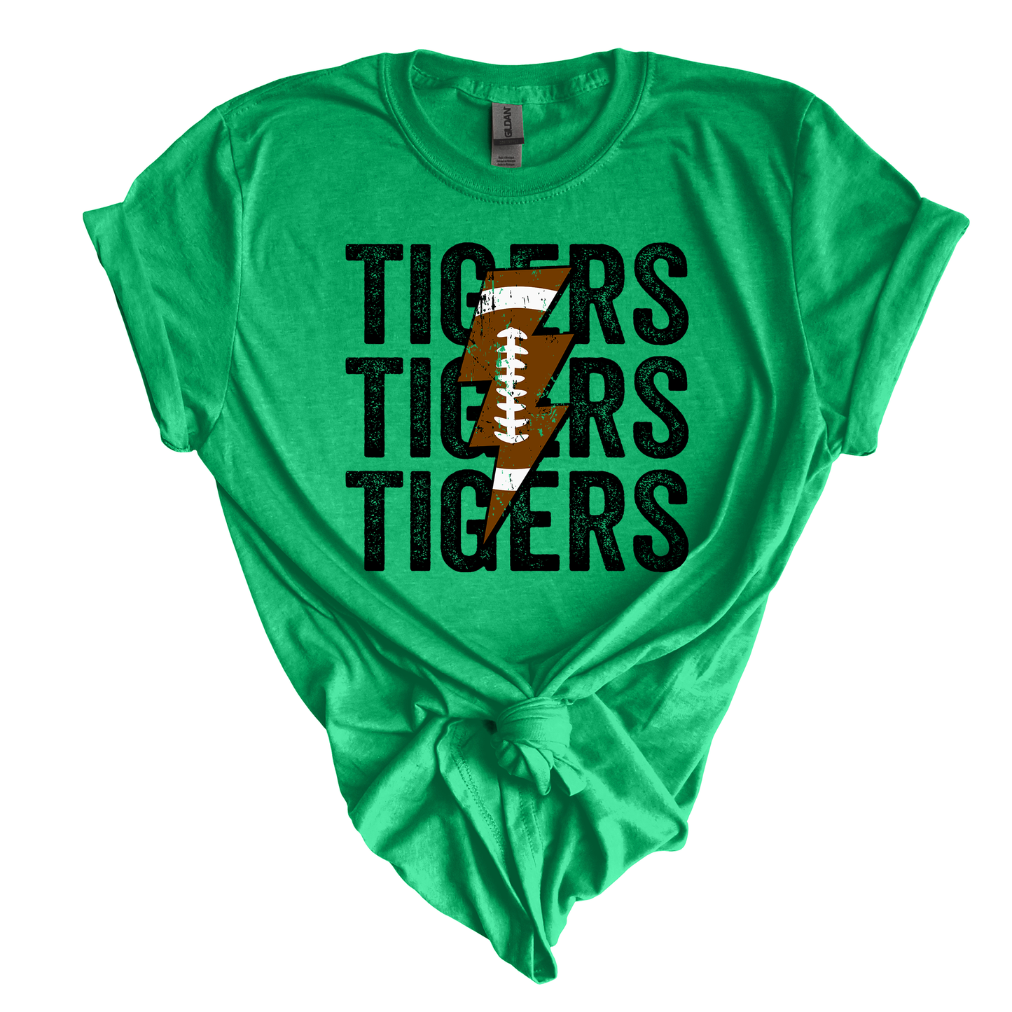 Tigers Football Stack T-Shirt