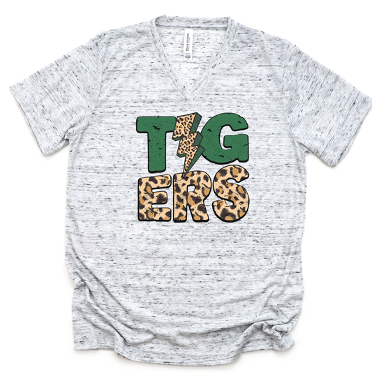 Tigers Leopard Lighting T-Shirt