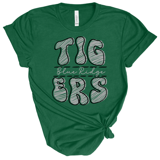 Split Tigers Blue Ridge T-Shirt