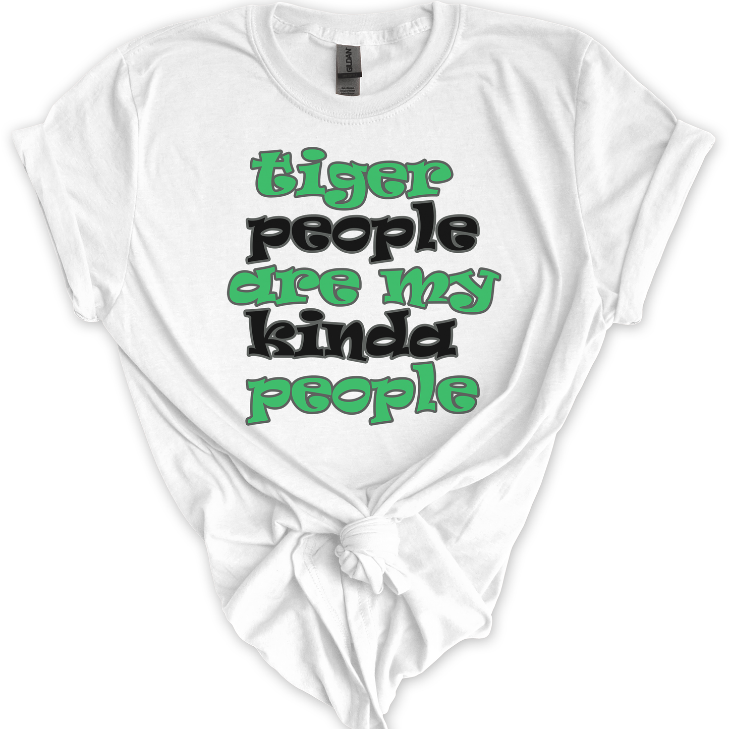 Tiger People are My Kinda People Tee