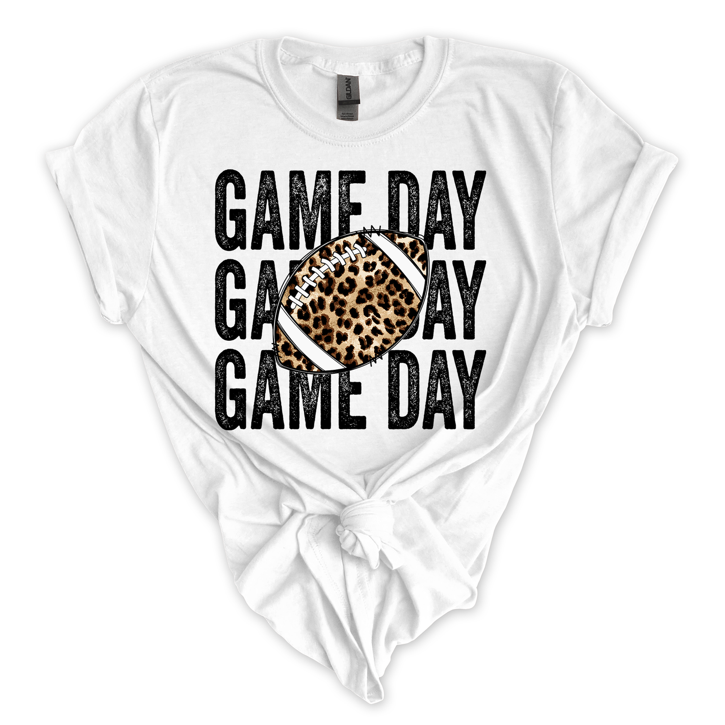 Leopard Football Game Day Stack T-Shirt